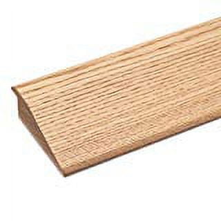 RANDALL MANUFACTURING Oak Overlap for 3/4" Material Transition Strip 3 1/2" Wide W-1248-U (6 FT)