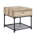 thumbnail image 1 of Oak & Sandy Gray - Shelf for Decor - Patio - Add Outdoor Charm, 1 of 2