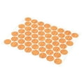 thumbnail image 1 of Oak Screw Hole Covers, Self-Adhesive, Smooth, Plastic, 53 Per Sheet, 1 of 4