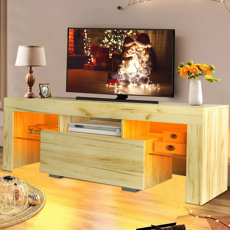 Dripex led tv shop stand