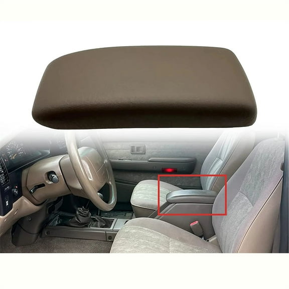 Oak Tan Center Console Lid & Latch For 1995-2000 Toyota Tacoma 1996-1998 4Runner