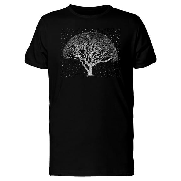 Oak Tree In B&W T-Shirt Men -Image by Shutterstock, Male Medium