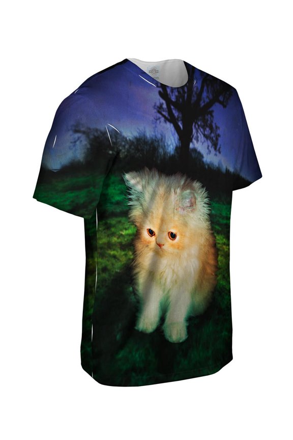Oak Tree Kitten Mens T-Shirt All Over Print