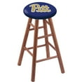 thumbnail image 1 of Oak Vanity Stool in Medium Finish with Pitt Seat, 1 of 2