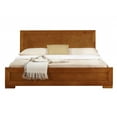thumbnail image 1 of Oak Wood King Platform Bed, 1 of 4