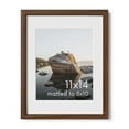 thumbnail image 1 of Oak Wood and Glass Single Picture Frame 11x14, 1 of 7