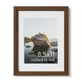 thumbnail image 1 of Oak Wood and Glass Single Picture Frame 8.5x11, 1 of 7