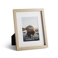 thumbnail image 1 of Oak Wood and Glass Single Picture Frame 8x10, 1 of 7