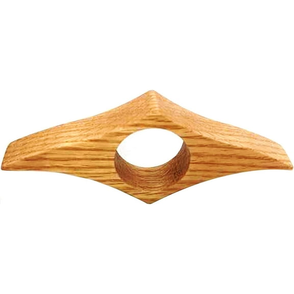 Oak Wooden Book Page Holder -Handmade Natural Oak Thumb Thing -a Novel Reading Accessories Gifts for Readers, Book Lovers & Bookworm Gifts, Bookmarks (Oak, Medium - 0.85”)