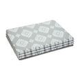 thumbnail image 1 of Oak and Reed FM31231 Origami Foldable Yoga Mat - Ikat Gray, 1 of 4
