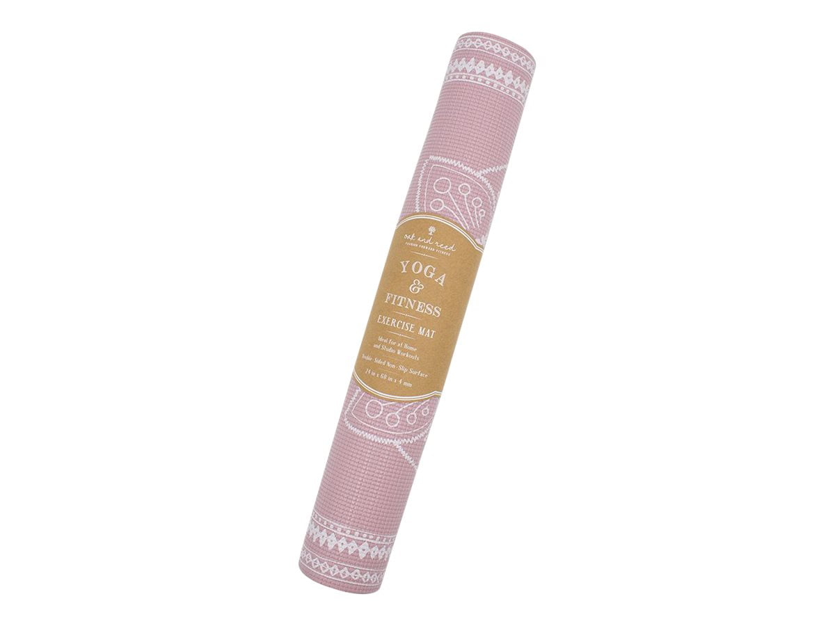 Oak and Reed YM41222MAV Medallion Tapestry Yoga Mat - Mauve