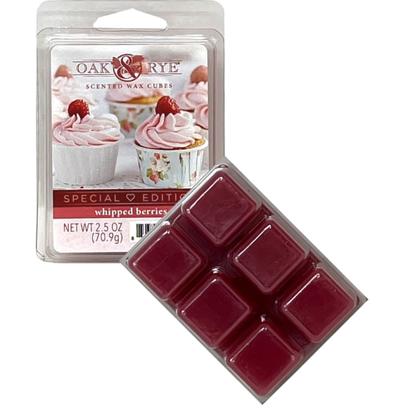 Oak and Rye Whipped Berries Scented Wax Cubes 2.5oz