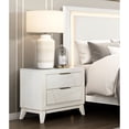 thumbnail image 1 of Oak veneer nightstand with flat black hardware / A great addition to bedroom furniture, 1 of 6