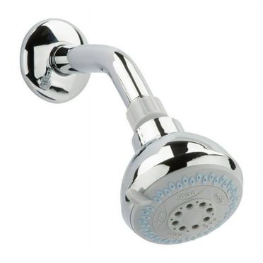 OakBrook 3 Function 3" Wallmount Showerhead, Chrome