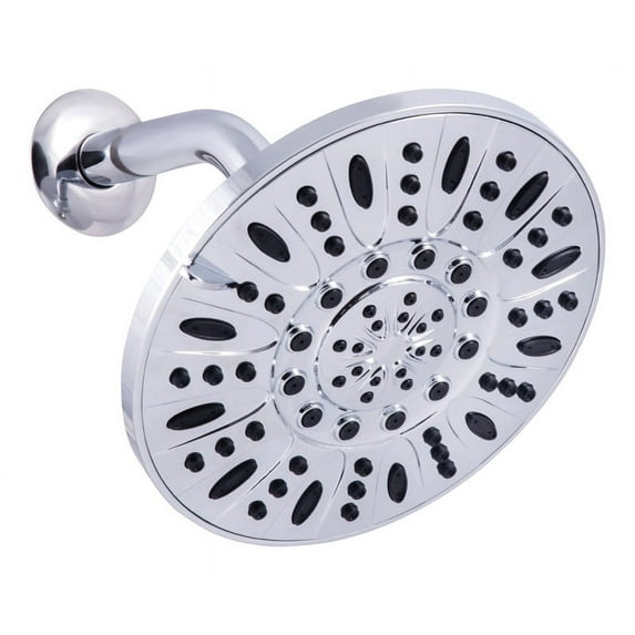 OakBrook 3 Function 7" Wallmount Showerhead