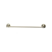 OakBrook Brushed Nickel Towel Bar 18 in. L Zinc