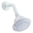 thumbnail image 1 of OakBrook 5 Function 4" Wallmount Showerhead, White, 1 of 4