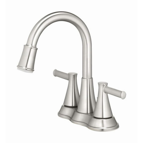 OakBrook Doria Two Handle LED Lavatory Pop-Up Faucet