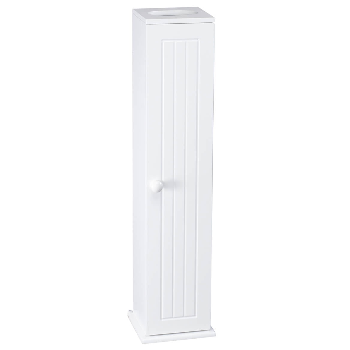 OakRidge White Bathroom Toilet Paper Tower with Adjustable Shelves ...