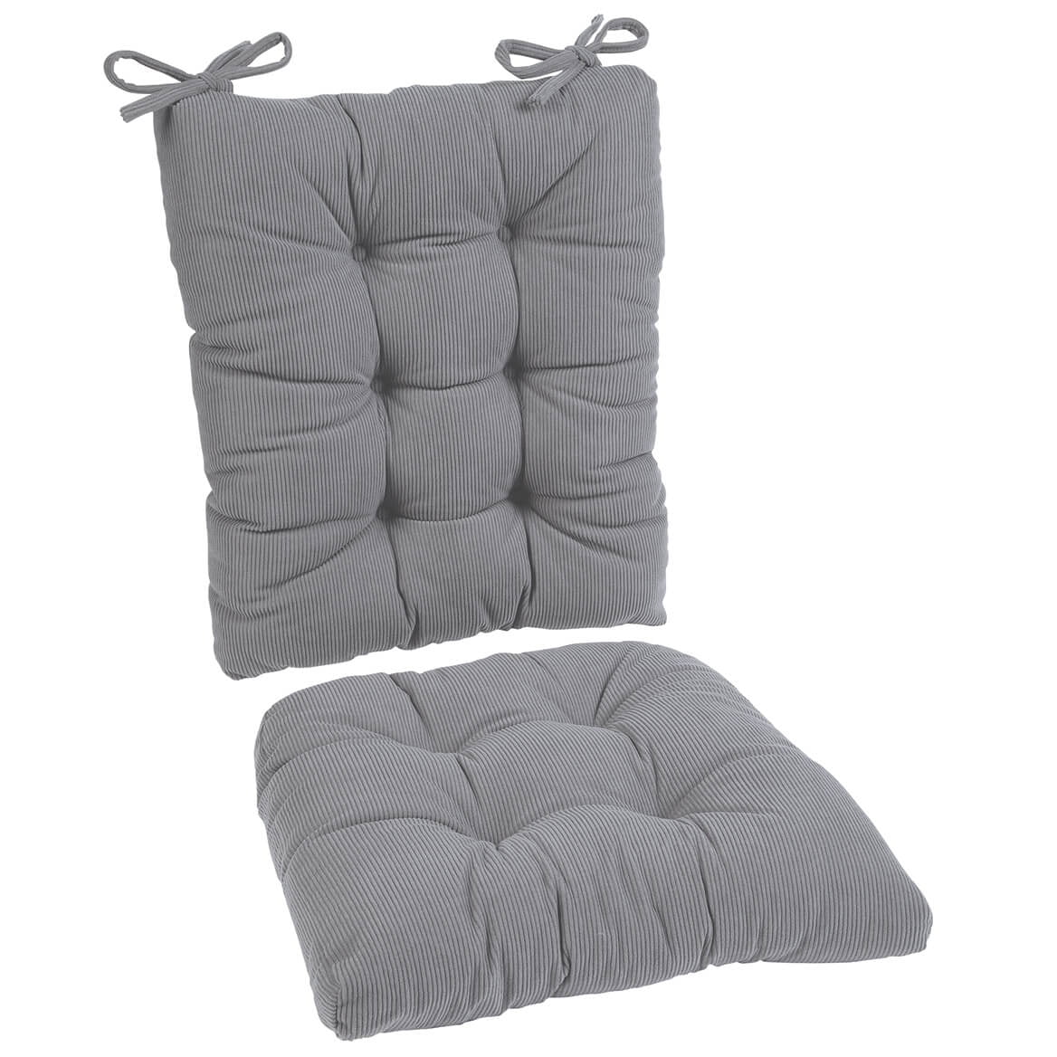 Greendale Home Fashions JR5161 Hyatt Jumbo Rocking Chair Cushion Set Blue Denim Walmart