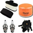 thumbnail image 1 of OakTen Air Filter Oil Filter Spark Plug Fuel Pump Pack with 11013-7026 49065-7007 49040-7001 BPR5ES for Kawasaki FR651V, FR691V, FR730V, FS481V, FS541V, FS600V, FS651V, FS691V, FS730V, 1 of 5