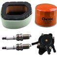 thumbnail image 1 of OakTen Air Filter Oil Filter Spark Plug Fuel Pump Pack with 32 083 06-S, 12 050 01-S, 24 393 16-S, 12 132 06-S for Kohler SV730 SV830 SV840, 1 of 5