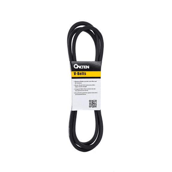OakTen Deck Belt for Cub Cadet MTD Troy-Bilt 50 inch Mower Compatible with 754-04044, 954-04044, 954-04044A 1/2" x 134"
