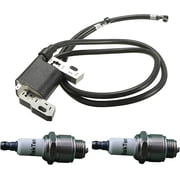OakTen Ignition Coil Spark Plug Pack compatible with 590781, 392329, 394891, 394988 for B-S V-Twin Cylinder Engine