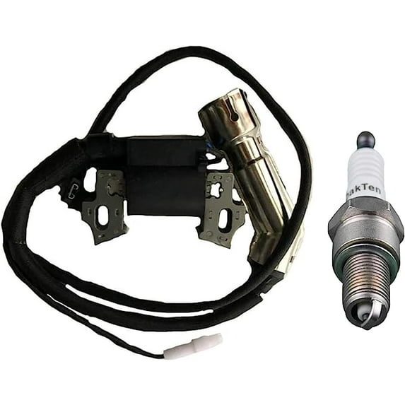OakTen Ignition Coil Spark Plug Pack compatible with 951-15275 for MTD Engine Model 370-QU, 675-QU