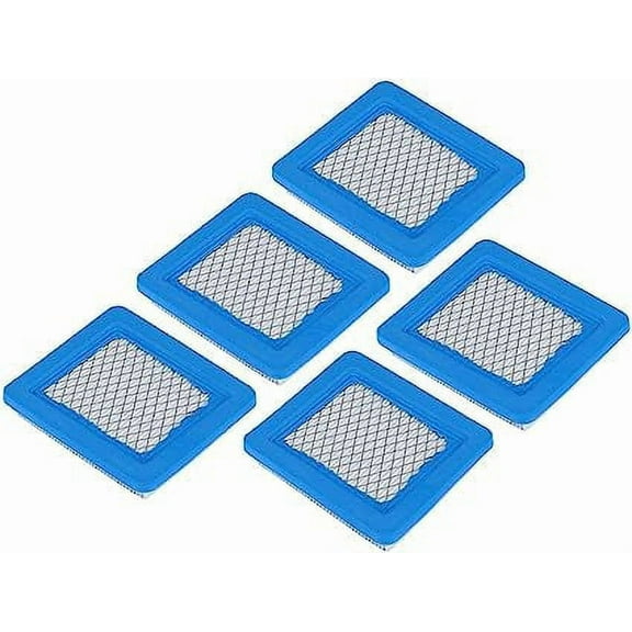 OakTen Pack of 5 Replacement Air Filter for Briggs Stratton 491588, 491588S
