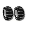 thumbnail image 1 of OakTen Set of 2 12x4x6 4.1x3.5x6 4.10-6NHS Tire Chains for Lawn Garden Tractors Mowers and Rider 2-Link Lawn Tractors Tire Chains, 1 of 2