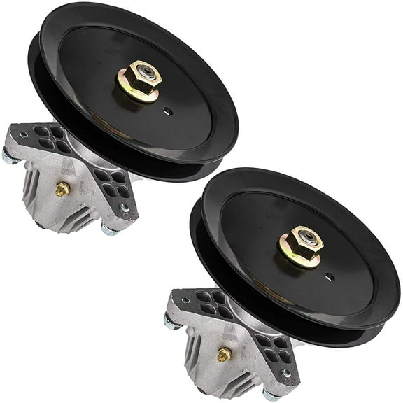 OakTen Spindle Assembly for MTD Cub Cadet Craftsman Troy-Bilt 918-04865A 918-04636 with 46 inch Deck Mower Tractor, 2-Pack