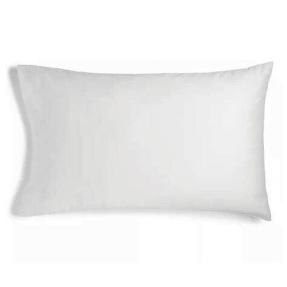 Oake Cotton & Tencel Solid 300 Thread Count 2-Piece KING Pillowcases, Light Grey