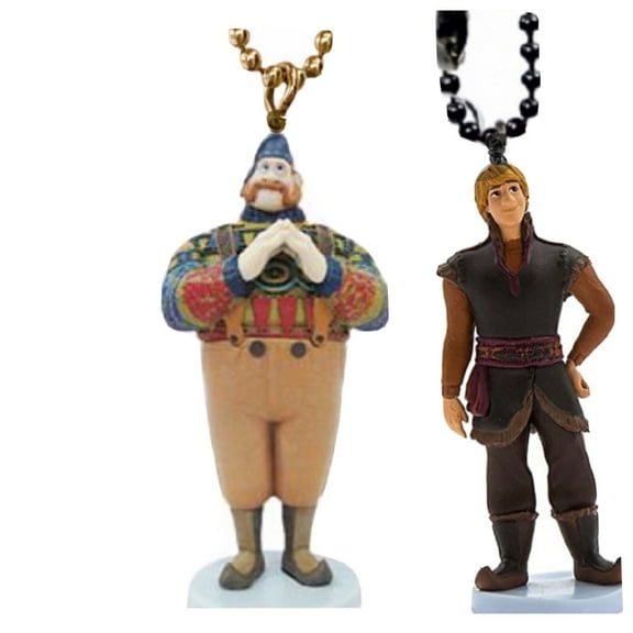Oaken & Pheasant Kristoff Pvc 3 Keychain Dangler Ornament Figure Frozen Disney