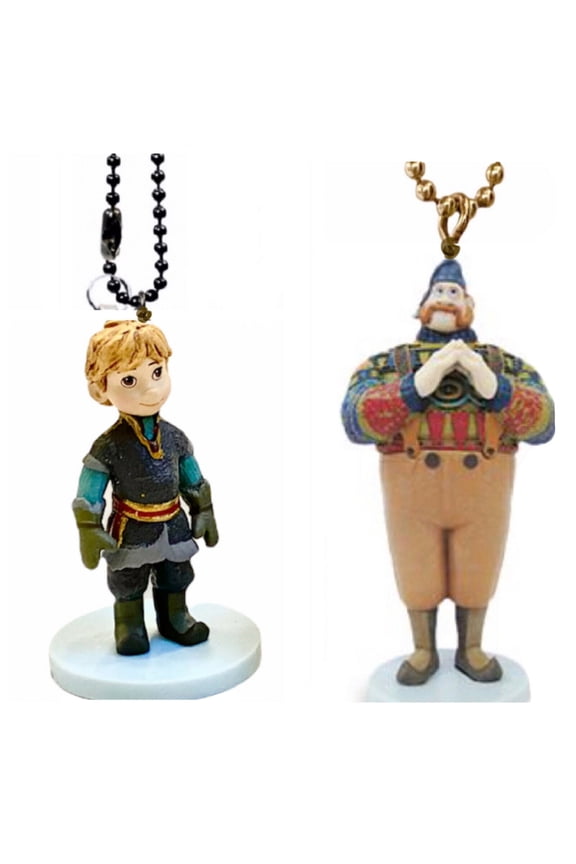 Oaken & Prince Kristoff Baby Toddler Keychain Dangler Ornament Figure Frozen 3