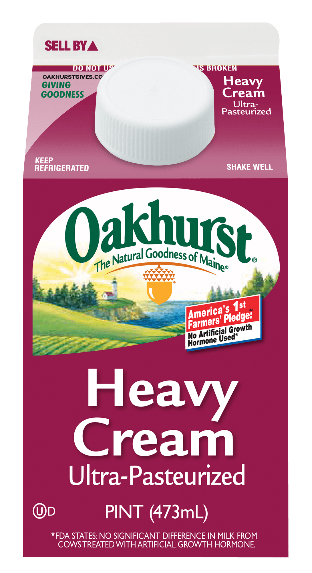 Oakhurst Heavy Cream, 16 Fl. Oz.