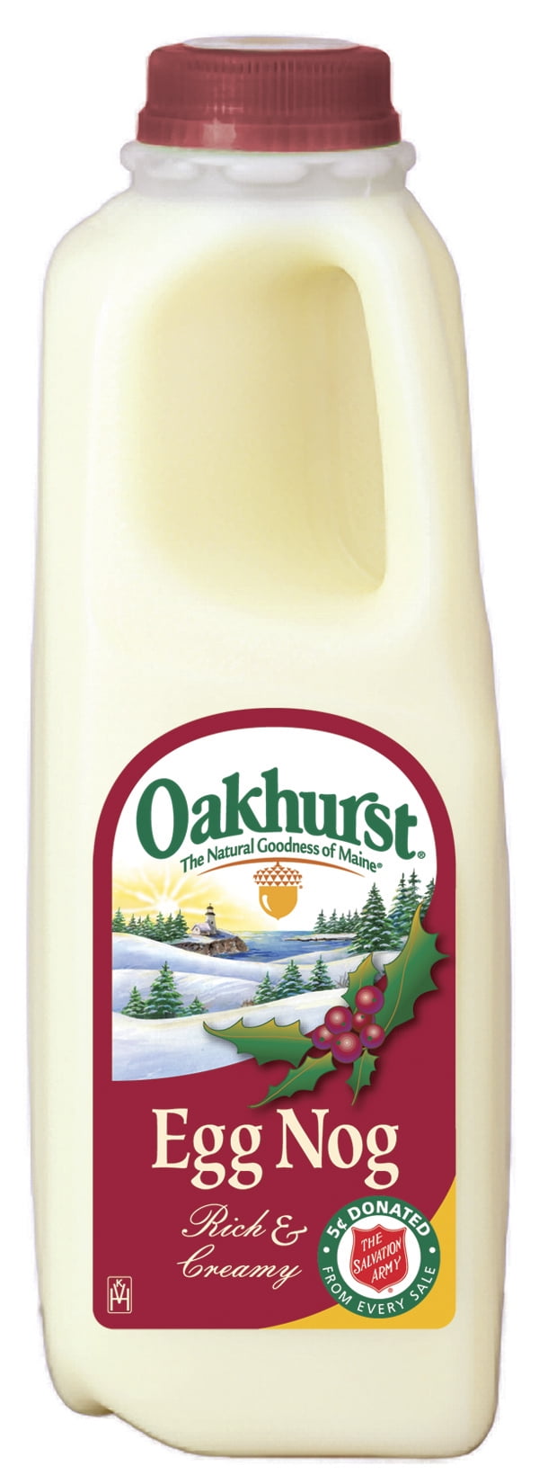 Oakhurst Kosher Eggnog, 1 Quart