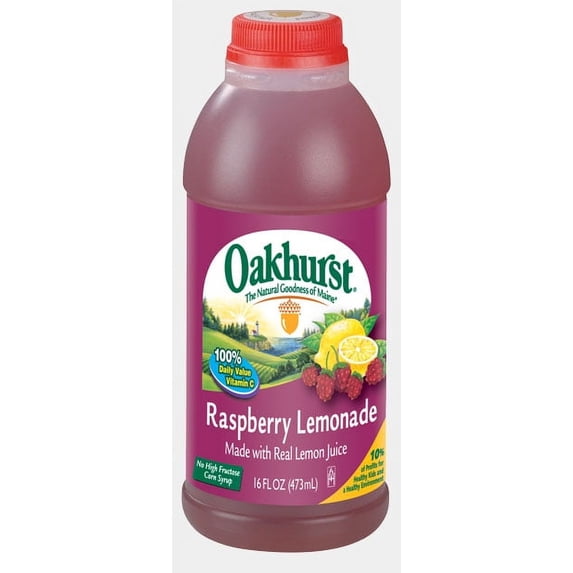 Oakhurst Raspberry Lemonade, 1 Pint