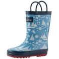thumbnail image 1 of Oaki Kids Waterproof Rain Boots with Easy-On Handles, 1 of 3