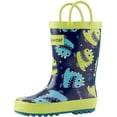 thumbnail image 1 of Oaki Kids Waterproof Rain Boots with Easy-On Handles, 1 of 3