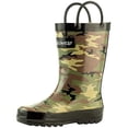 thumbnail image 1 of Oaki Kids Waterproof Rain Boots with Easy-On Handles, 1 of 3
