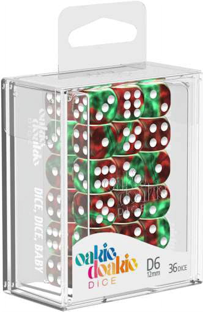 Oakie Doakie 6-Sided d6 Gemidice Bloody Jungle Dice