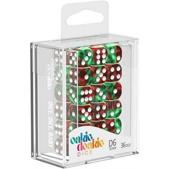 Oakie Doakie 6-Sided d6 Gemidice Bloody Jungle Dice