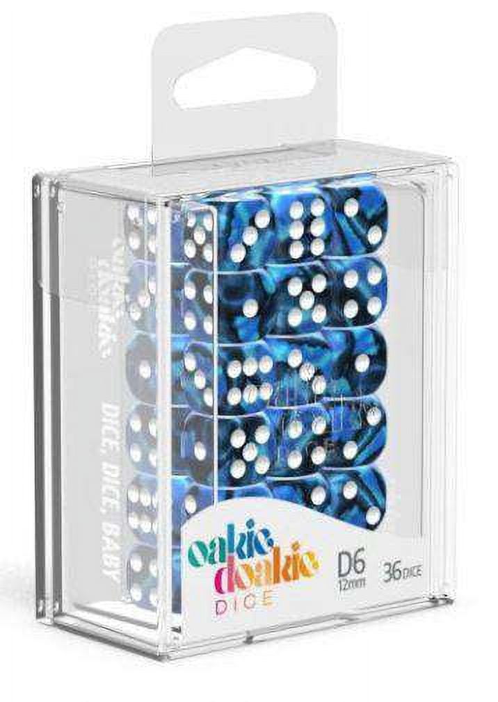 Oakie Doakie 6-Sided d6 Gemidice Twilight Stone Dice