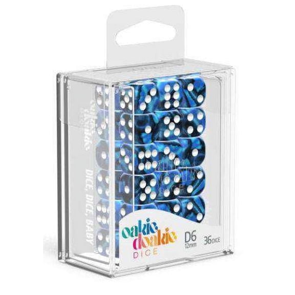 Oakie Doakie 6-Sided d6 Gemidice Twilight Stone Dice