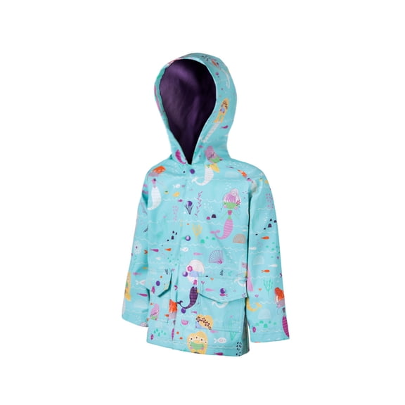Oakiwear Kid's Mermaids Rain Coat