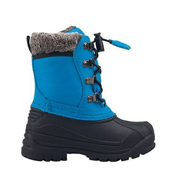 Oakiwear Waterproof Winter Snow Boots for Kids Insulated Rubber Nonslip Boy or Girls