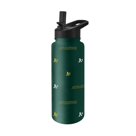 Logo Brands Oakland Athletics 34oz. Steep and Repeat Quencher Bottle