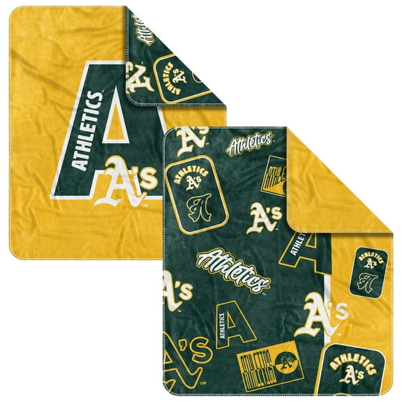 Oakland Athletics 50" x 60" Dream Weave Throw Blanket