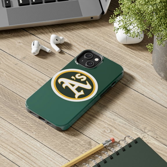 Oakland Athletics Baseball Phone Case Tough iPhone 14, 13, 12, 12 Pro, 11 - Oakland A's